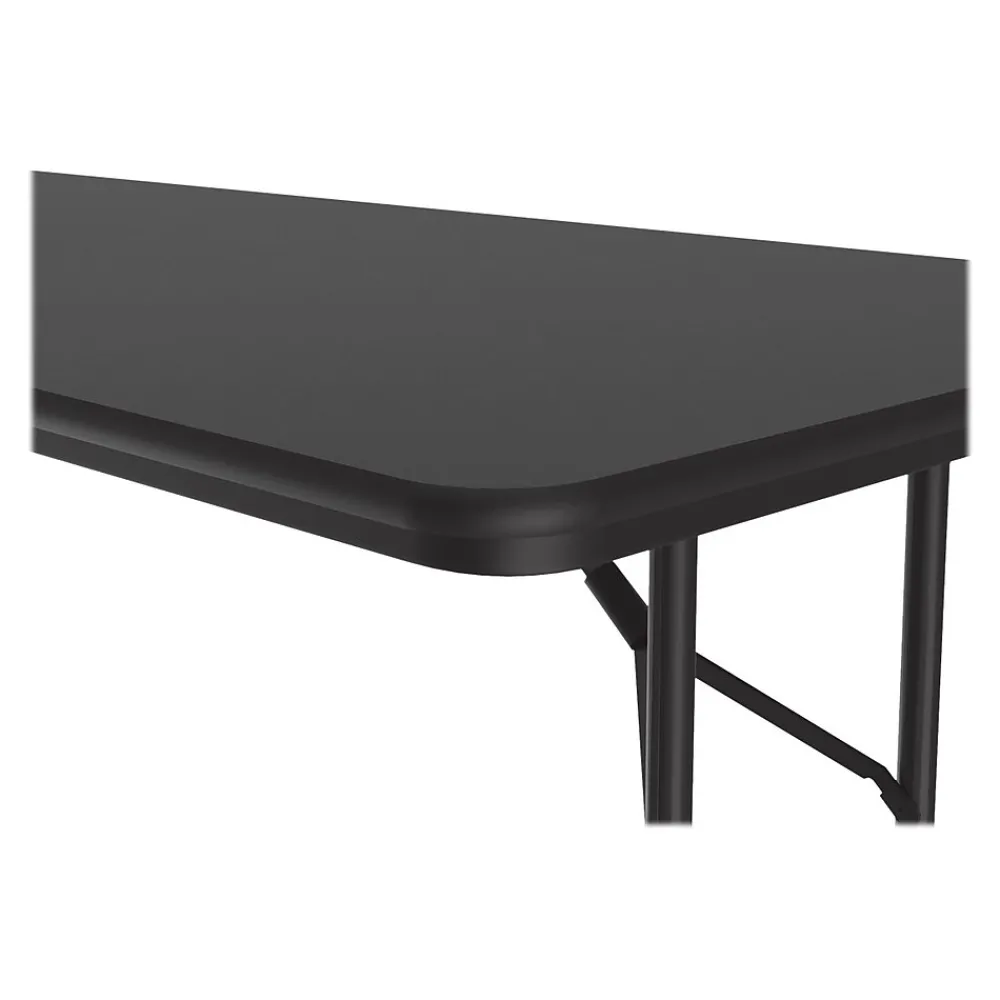 Folding Tables*Correll Folding Table, 96" x 30", Black (CFA3096TF-07)