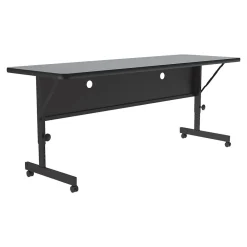 Folding Tables*Correll Folding Table, 72" x 24", Gray Granite (FT2472TF-15)