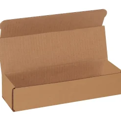 Outlet Partners Brand Corrugated Mailers, 10" x 3" x 2", Kraft, 50/Bundle (M1032K)