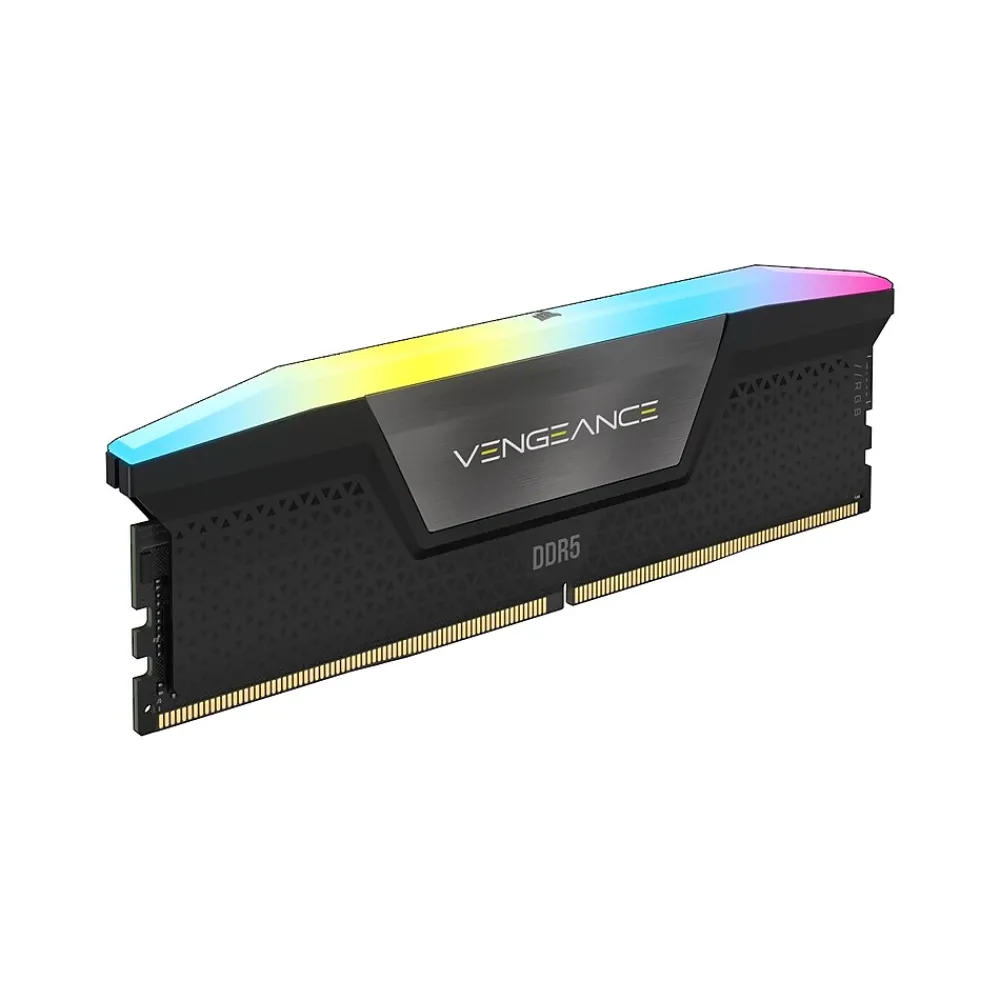 New Corsair VENGEANCE RGB 32GB (2 x 16GB) DDR5 DIMM 288-pin Gaming DRAM Memory Kit (CMH32GX5M2B6000C40)