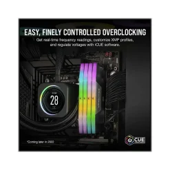 New Corsair VENGEANCE RGB 32GB (2 x 16GB) DDR5 DIMM 288-pin Gaming DRAM Memory Kit (CMH32GX5M2B6000C40)