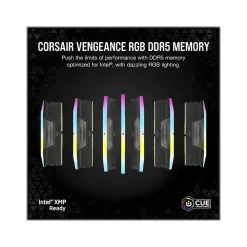 New Corsair VENGEANCE RGB 32GB (2 x 16GB) DDR5 DIMM 288-pin Gaming DRAM Memory Kit (CMH32GX5M2B6000C40)