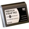 Stamps & Stamp Pads|Cosco 2000 Plus Gel-Based Stamp Pad, Black (030256)