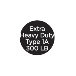 Cosco Commercial 3-Step Folding Stool, 300 lb Capacity, Gray (CSC11839GGO)