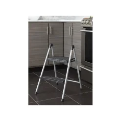 Cosco Folding Step Stool, 2-Step, 200 lb Capacity, 16.9
