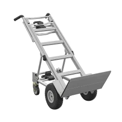 Cosco 3-in-1 Assist Series Convertible Hand Truck, 1000 lb. Capacity, Silver (12312ABL1E)