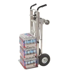 Cosco 3-in-1 Assist Series Convertible Hand Truck, 1000 lb. Capacity, Silver (12312ABL1E)
