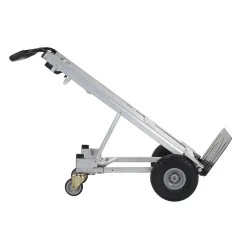 Cosco 4-in-1 Folding Series Convertible Hand Truck, 1000 lb. Capacity, Silver/Black (12323ASB1E)