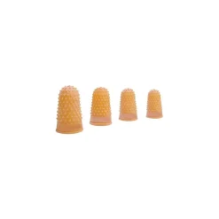 Sale Cosco Medium Finger Pad, Orange, 288/Carton (98173)