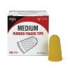 Sale Cosco Medium Finger Pad, Orange, Dozen (098173)