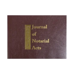 Accounting & Record Journals*Cosco Notary Journal, 8 X 11