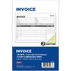 Business Forms*Cosco 2-Part Carbonless Invoices, 5.56" x 8.44", 50 Sets/Book, 5/Pack (074033PK5)