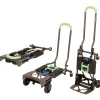 Cosco Shifter Convertible Hand Truck, 300 lb. Capacity, Black/Green (12222PBG1E)