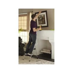 Cosco Two Step Big Step Folding Step Stool with Rubber Hand Grip (11308PBL1E)