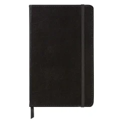 Journals|C.R. Gibson Journal, 5" x 8.25", Narrow Ruled, Black, 192 Pages (MJ5-0001)