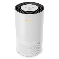Crane True HEPA Tower Air Purifier, White (EE-5068)