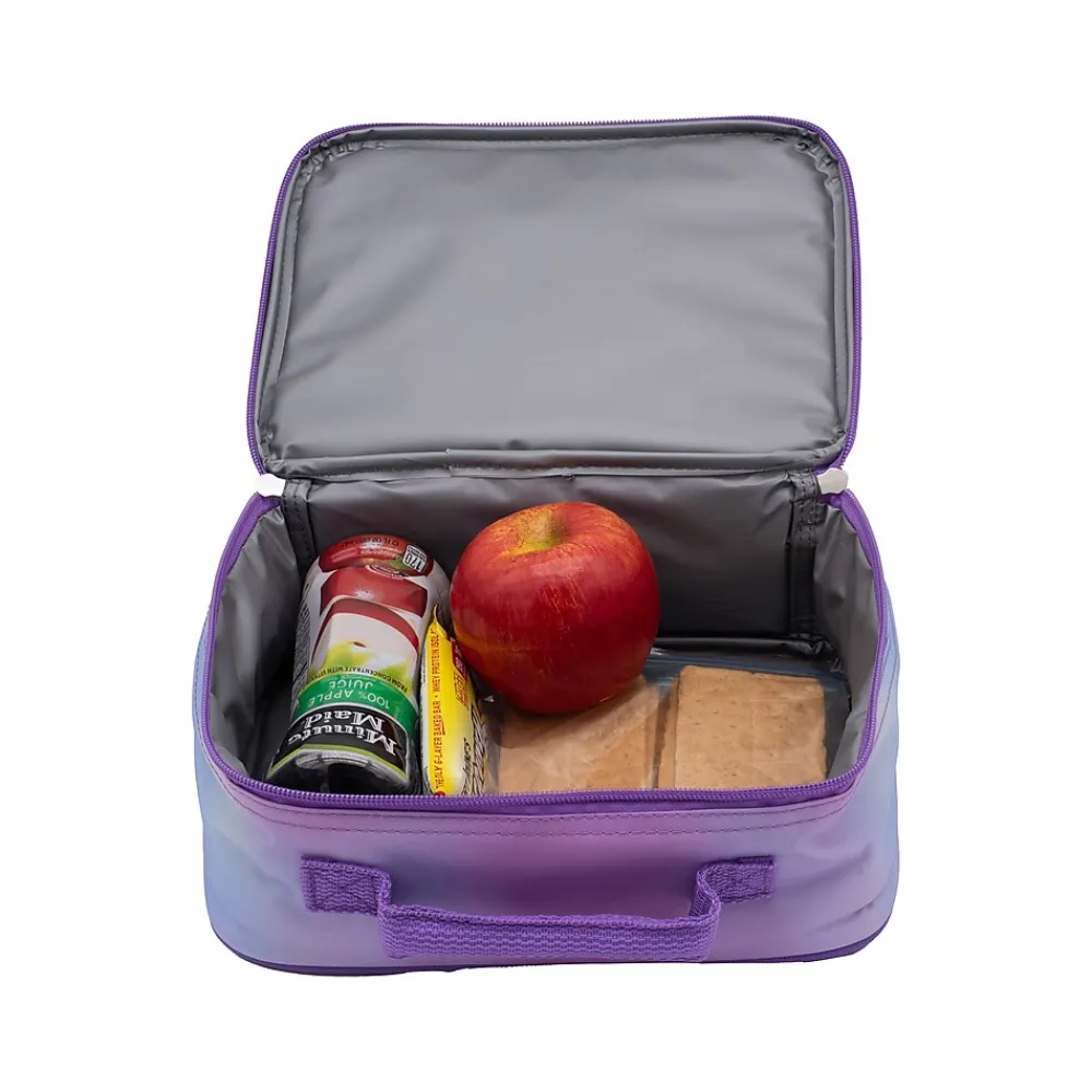 Crayola Color-Your-Own Mystical Unicorn Lunch Bag with Marker Set, Iridescent Purple/White (B23CL56805-ST)