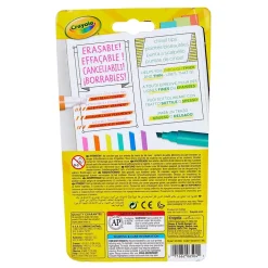 Highlighters|Crayola Take Note! Erasable Highlighters, 6 Per Pack, 3 Packs (BIN586504-3)