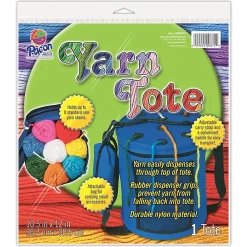 Yarn Tote, 10.5" x 12", Blue (PAC0000875)<Creativity Street Clearance