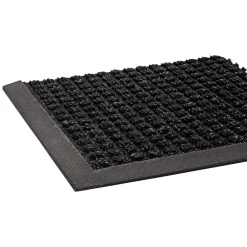 Crown Mats #250 Super-Soaker Commercial Wiper/Scraper Entrance Floor Mat, 4' x 6', Charcoal (SS R046CH)