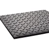 Crown Mats Industrial Deck Plate Anti-Fatigue Mat, 36" x 144", Black (CD 0312DB)
