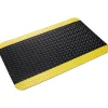 Crown Mats Industrial Deck Plate Anti-Fatigue Mat, 36" x 60", Black/Yellow (CD 0035YB)