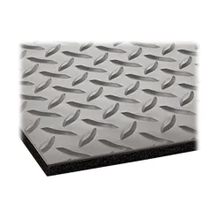 Crown Mats Industrial Deck Plate Anti-Fatigue Mat, 24" x 36", Gray (CD 0035DG)
