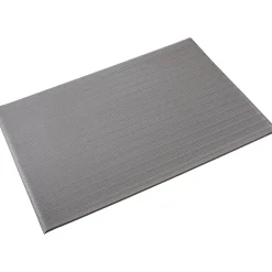 Crown Mats Tuff-Spun Foot-Lover Anti-Fatigue Mat, 24" x 36", Gray (FL 2436GY)