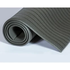 Crown Mats Tuff-Spun Foot-Lover Anti-Fatigue Mat, 24" x 36", Gray (FL 2436GY)