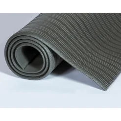Crown Mats Tuff-Spun Foot-Lover Anti-Fatigue Mat, 36" x 144", Gray (FL 3612GY)