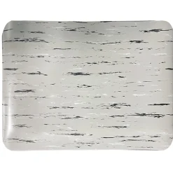 Crown Mats Workers-Delight Spiffy Vinyl Supreme Anti-Fatigue Mat, 36" x 144", French Gray (WV 1232FY)