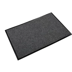 Crown Mats Crown Needle-Rib Wiper/Scraper Floor Mat, 36" x 60", Gray (CWNNR0035GY)