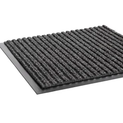 Crown Mats Crown Needle-Rib Wiper/Scraper Floor Mat, 36" x 60", Gray (CWNNR0035GY)