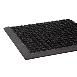 Crown Mats Crown Super-Soaker Wiper/Scraper Floor Mat, 46" x 72", Charcoal (CWNSSR046CH)