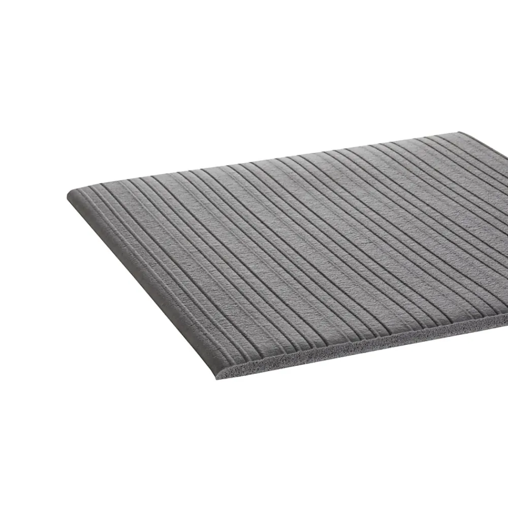 Crown Mats Crown Tuff-Spun Foot-Lover Anti-Fatigue Floor Mat, 36" x 60", Gray (CWNFL3660GY)