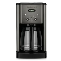 Cuisinart Brew Central 12-Cups Automatic Drip Coffee Maker, Black Stainless (DCC-1200BKSP1)