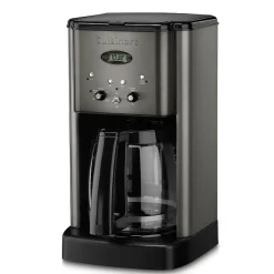 Cuisinart Brew Central 12-Cups Automatic Drip Coffee Maker, Black Stainless (DCC-1200BKSP1)