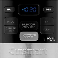 Cuisinart Coffee Plus 12-Cups Automatic Drip Coffee Maker, Black (CHW-16)