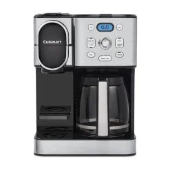 Cuisinart 12-Cups Single Serve & Automatic Drip Coffee Maker, Stainless Steel (SS-16)