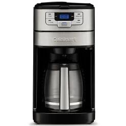 Cuisinart 12-Cups Single Serve & Automatic Drip Coffee Maker, Black Stainless (DGB-400)