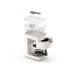 Cuisinart SoHo 5-Cups Automatic Drip Coffee Maker, Truffle (DCC-5TR)