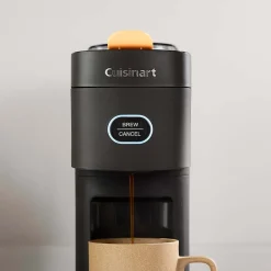 Cuisinart Soho Single Serve Coffee Maker, Warm Black (SS-7BK)