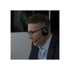 Outlet Cyber Acoustics Noise Canceling Stereo On Ear Computer Headset, Black (HS-2000)