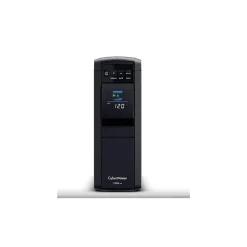 CyberPower PFC Sinewave Series 1350VA UPS, 10-Outlets, Black (CP1350PFCLCD)