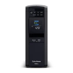 CyberPower PFC Sinewave 1500VA UPS, 12-Outlets, Black (CP1500PFCLCD)