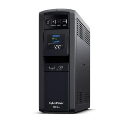 CyberPower PFC Sinewave 1500VA UPS, 12-Outlets, Black (CP1500PFCLCD)