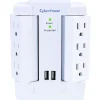CyberPower Professional Series 6 Outlet Home/Office, 1200 Joules (CSP600WSURC2)