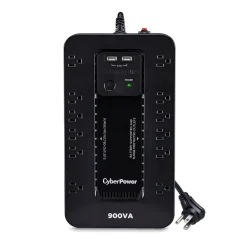 CyberPower Standby Series 900VA 12-Outlet UPS, Black (ST900U)