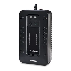CyberPower Standby Series 900VA 12-Outlet UPS, Black (ST900U)