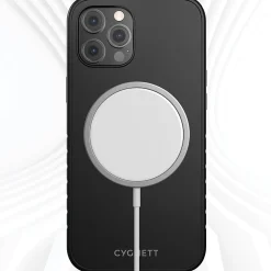 Cygnett AlignPro MagSafe Phone Case for iPhone 12 Pro, Black (CY3593CPMAG)